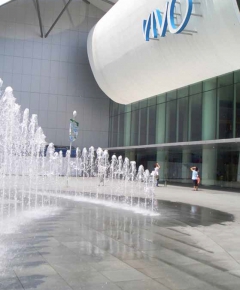 Instalace fontány na podstavce Buzon BC - Vivo city