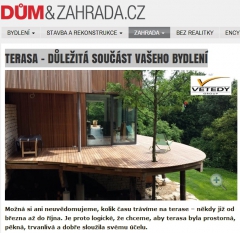 Článek Terasy - DůmaZahrada.cz