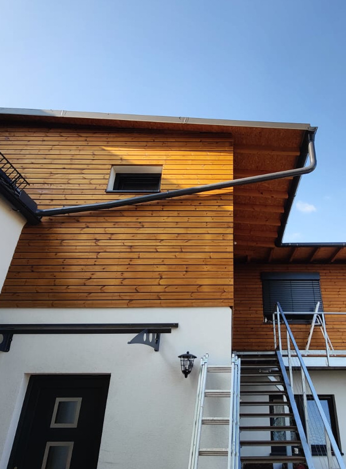 dřevěná fasáda Thermowood z borovice