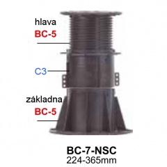 Rektifikační terč Buzon BC-7-NSC sestavený