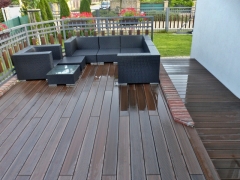 Dřevoplastová terasa odstín ořech WPC Likewood 23
