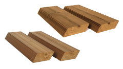 Dřevěný fasádní obklad ThermoWood® SSS RHOMBUS