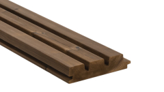Dřevěný fasádní obklad ThermoWood® Triple Shadow 32x140 mm