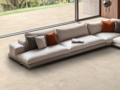 Ukázka použití dlažby View Golden Stone Sand