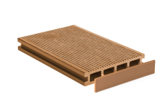 Krytka elegantně zakončí wpc terasu z dutých prken