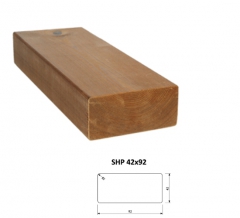 SHP Hranoly a latě ThermoWood® | Fasády&Terasy - SHP hranol ThermoWood 42x92 mm