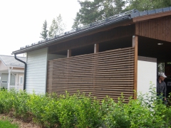 Ukázka použití dřevěné fasády ThermoWood