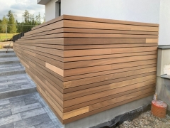 Dřevěná fasáda Techniclic, Trnová (9/2021)