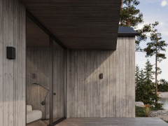 ThermoWood Luna Arctic - fasádní obklady se stříbrně šedou patinou