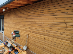Dřevěná fasáda ThermoWood borovice