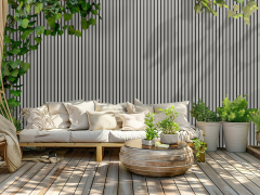 WPC fasádní panely - bílý (novinka 2026)