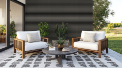 WPC fasádní panel - šedý (novinka 2026)